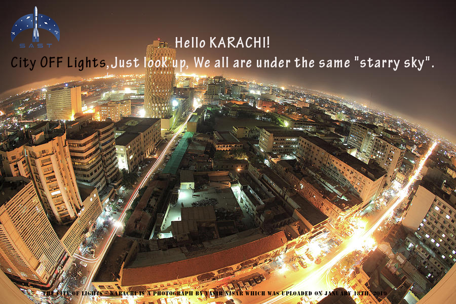 Hello KARACHI! City OFF Lights